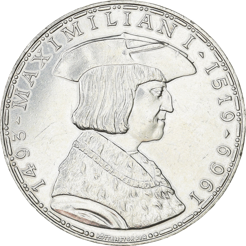 Austria, 50 Schilling, 1969, MS(60-62), Silver, KM:2906