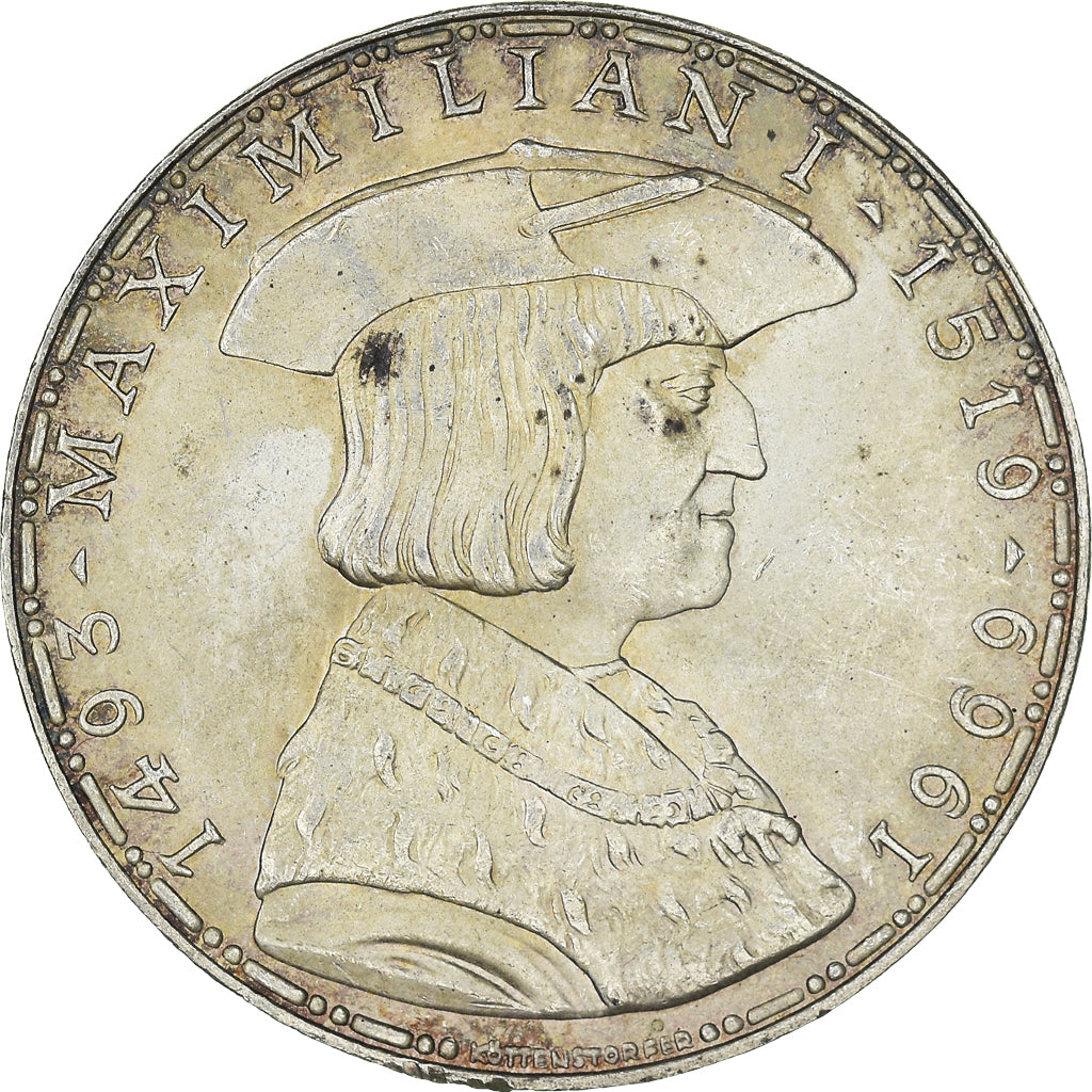 Moneta, Austria, 50 Schilling, 1969, MS(64), Srebro, KM:2906