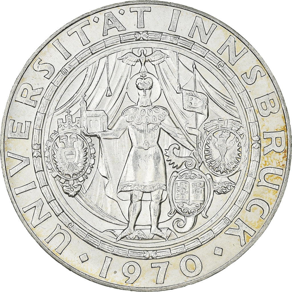 Munten, Oostenrijk, 50 Schilling, 1970, UNC, Zilver, KM:2908