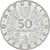 Moneta, Austria, 50 Schilling, 1970, MS(64), Srebro, KM:2908