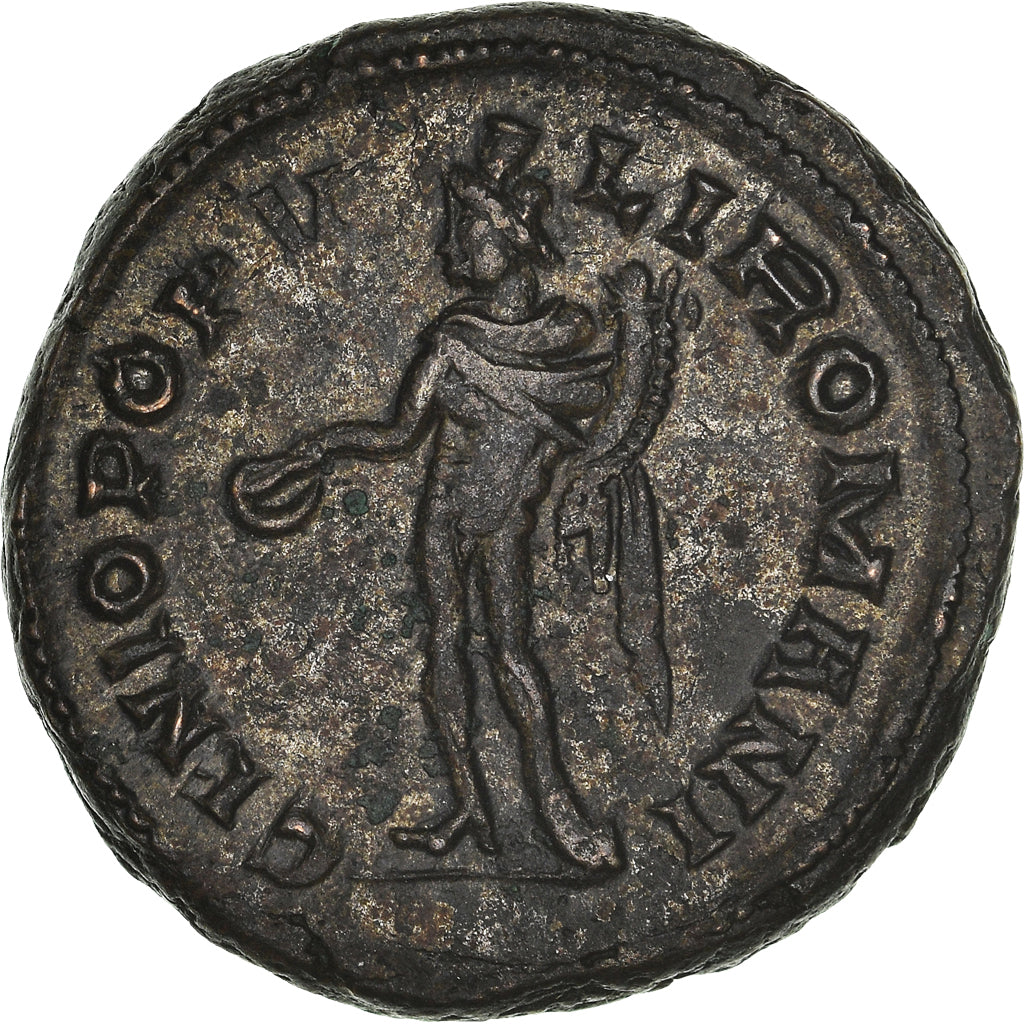 Münze, Galerius, Follis, Lyon - Lugdunum, UNZ, Billon