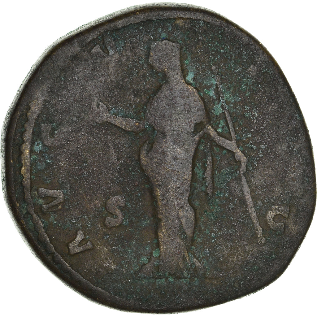 Moeda, Faustina I, Sestertius, Rome, VF(30-35), Bronze, RIC:1124