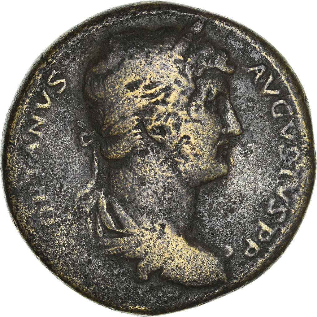 Münze, Hadrian, Sesterz, Rome, S+, Bronze, RIC:970
