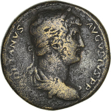 Münze, Hadrian, Sesterz, Rome, S+, Bronze, RIC:970