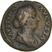 Moeda, Faustina II, Sestertius, Roma, VF(30-35), Bronze, RIC:1668