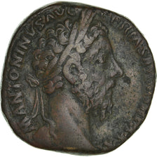 Moneta, Marcus Aurelius, Sesterzio, Rome, MB+, Bronzo, RIC:964