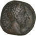 Moneta, Marcus Aurelius, Sesterzio, Rome, MB+, Bronzo, RIC:964