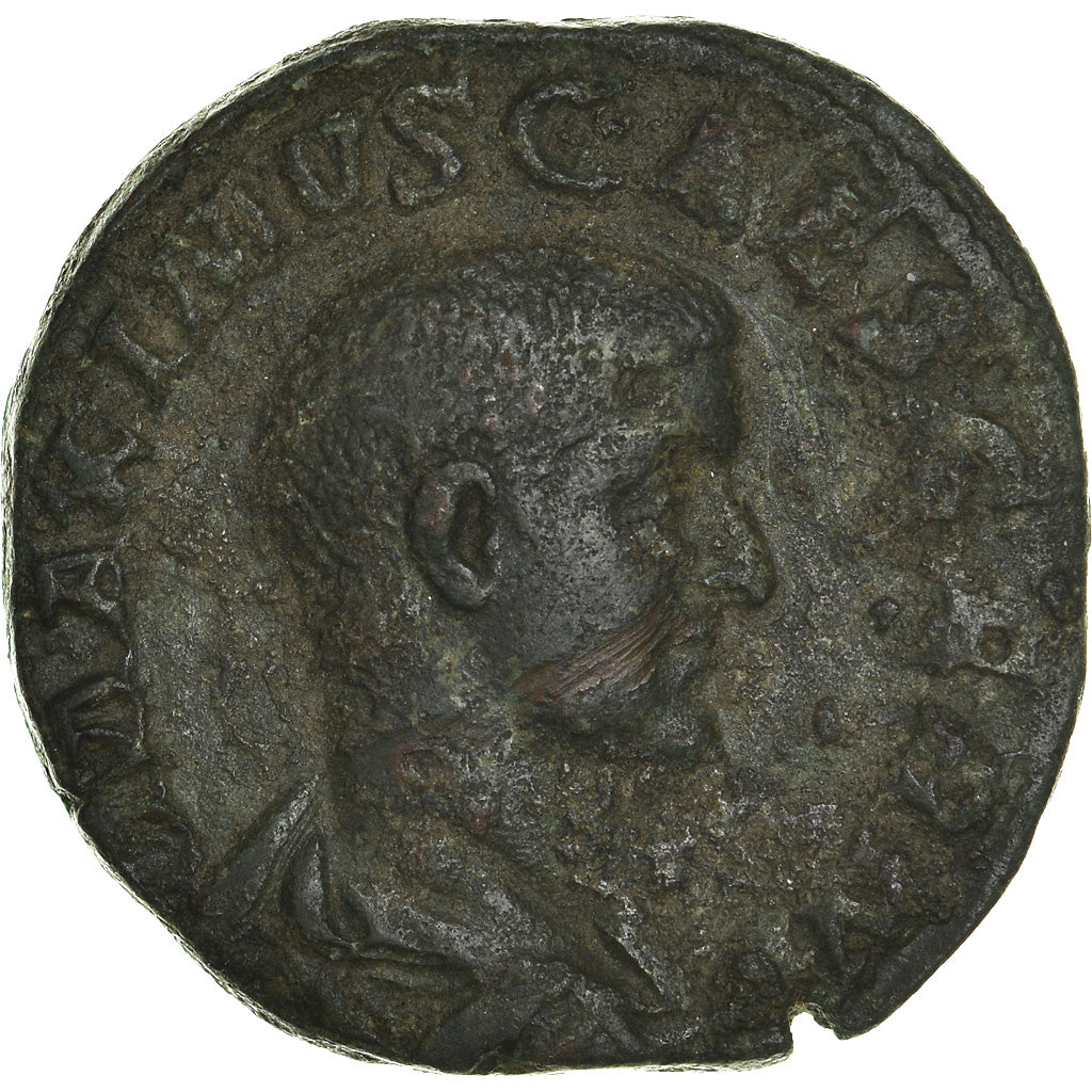 Munten, Maximus Cesar, Sestertius, 236-238, Rome, ZF, Bronzen, RIC:11