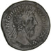 Moneta, Marcus Aurelius, Sestertius, Rome, VF(30-35), Brązowy