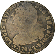 Moneta, Francja, 2 sols françois, 2 Sols, 1792, Limoges, VF(20-25), Brązowy