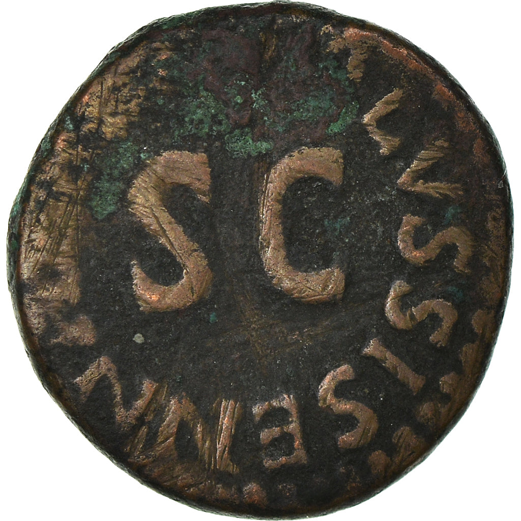 Moneda, Augustus, Quadrans, Rome, BC+, Bronce, Cohen:352