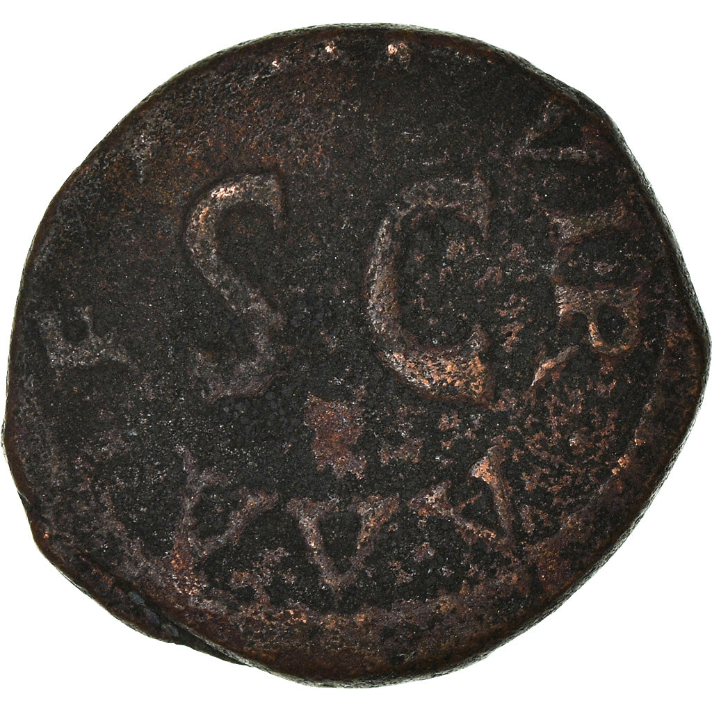 Coin, Augustus, Quadrans, Rome, VF(30-35), Bronze, Cohen:338