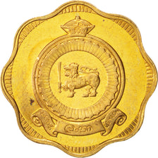Monnaie, Ceylon, Elizabeth II, 10 Cents, 1971, SUP, Nickel-brass, KM:130