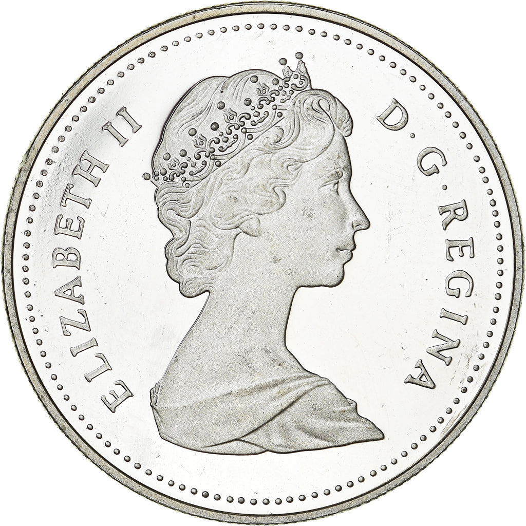 Coin, Canada, Elizabeth II, Dollar, 1989, Royal Canadian Mint, Ottawa, Proof