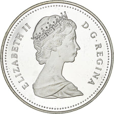 Coin, Canada, Elizabeth II, Dollar, 1989, Royal Canadian Mint, Ottawa, Proof