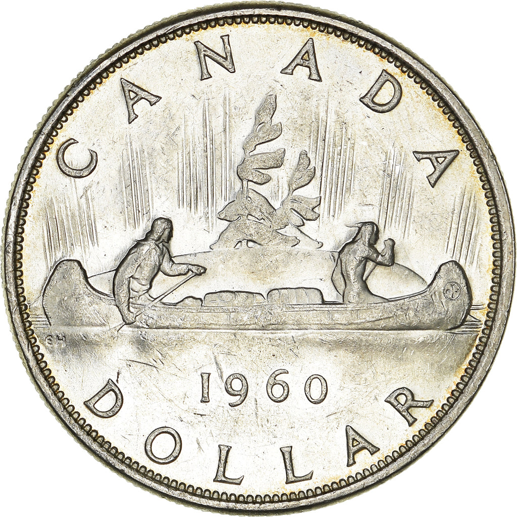 Monnaie, Canada, Elizabeth II, Dollar, 1960, Royal Canadian Mint, Ottawa, SUP