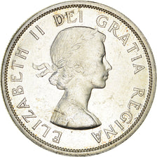 Coin, Canada, Elizabeth II, Dollar, 1962, Royal Canadian Mint, Ottawa