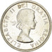 Moneda, Canadá, Elizabeth II, Dollar, 1962, Royal Canadian Mint, Ottawa, EBC
