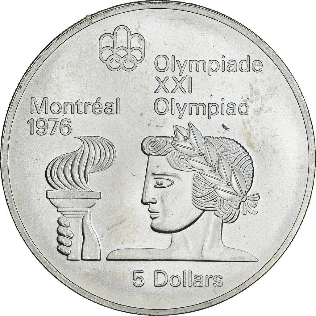 Coin, Canada, Elizabeth II, 5 Dollars, 1974, Royal Canadian Mint, Ottawa