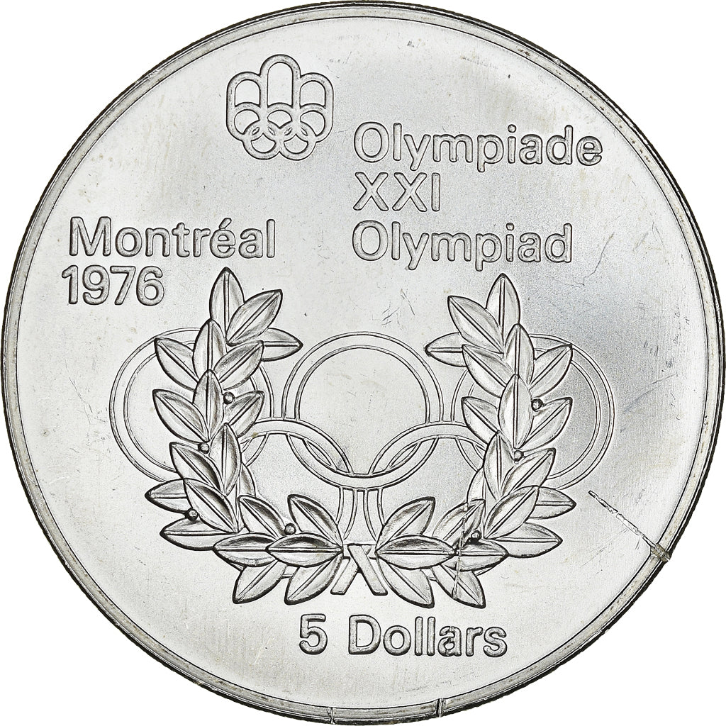Coin, Canada, Elizabeth II, 5 Dollars, 1974, Royal Canadian Mint, Ottawa