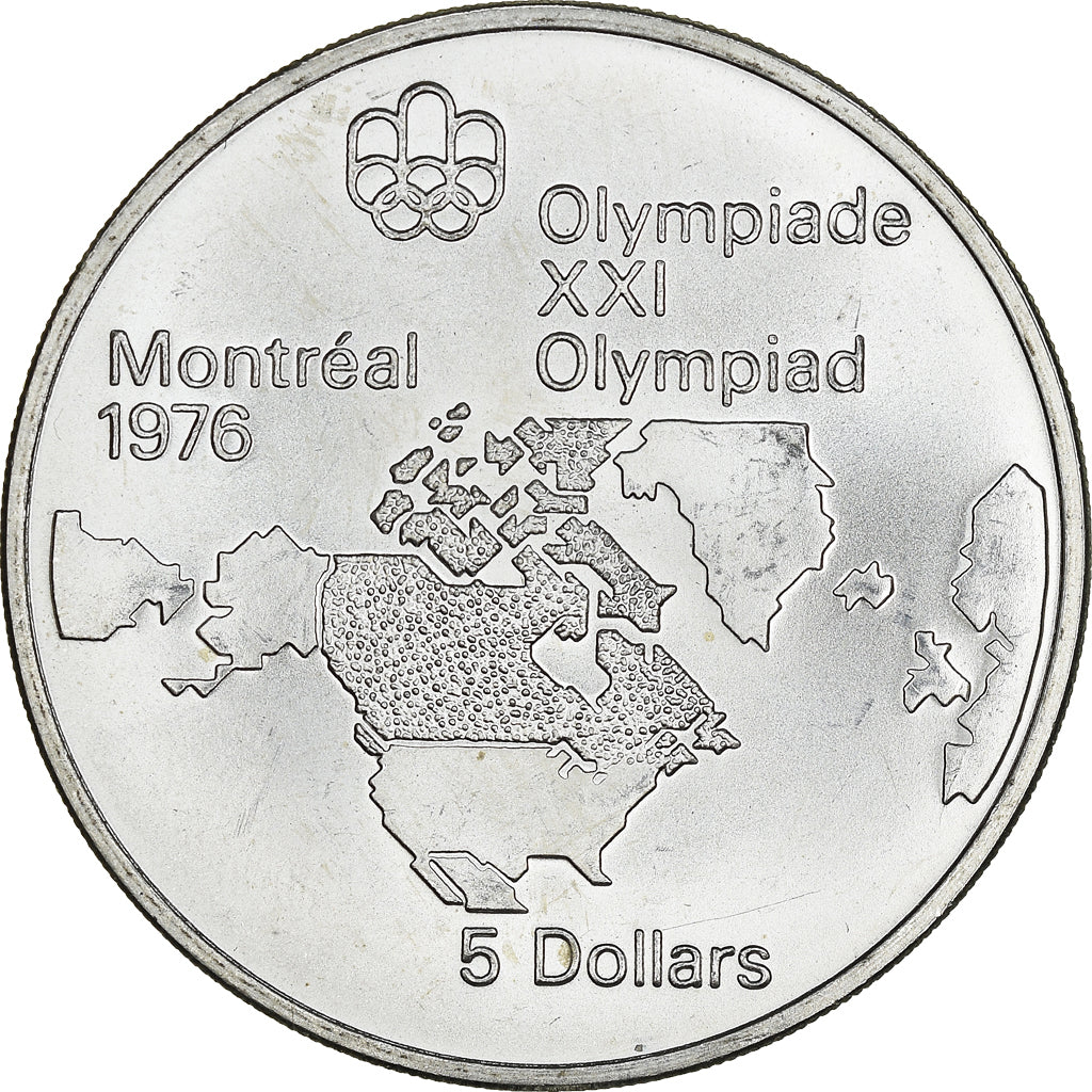 Moneta, Canada, Elizabeth II, 5 Dollars, 1973, Royal Canadian Mint, Ottawa, SPL
