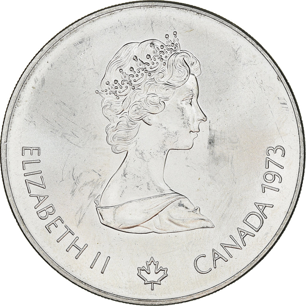 Münze, Kanada, Elizabeth II, 5 Dollars, 1973, Royal Canadian Mint, Ottawa