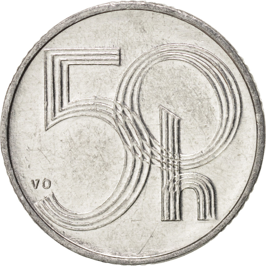 Czech Republic, 50 Haleru, 1993, MS(63), Aluminum, KM:3.1
