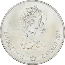 Coin, Canada, Elizabeth II, Marathon, 5 Dollars, 1975, MS(63), Silver, KM:98