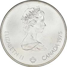 Coin, Canada, Elizabeth II, Marathon, 5 Dollars, 1975, MS(63), Silver, KM:98