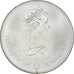 Coin, Canada, Elizabeth II, Swimming, 5 Dollars, 1975, MS(63), Silver, KM:100
