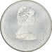 Münze, Kanada, Elizabeth II, Swimming, 5 Dollars, 1975, UNZ, Silber, KM:100