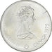 Münze, Kanada, Elizabeth II, Platform Diver, 5 Dollars, 1975, UNZ, Silber