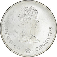 Münze, Kanada, Olympic Games - Hurdles, 10 Dollars, 1975, UNZ, Silber