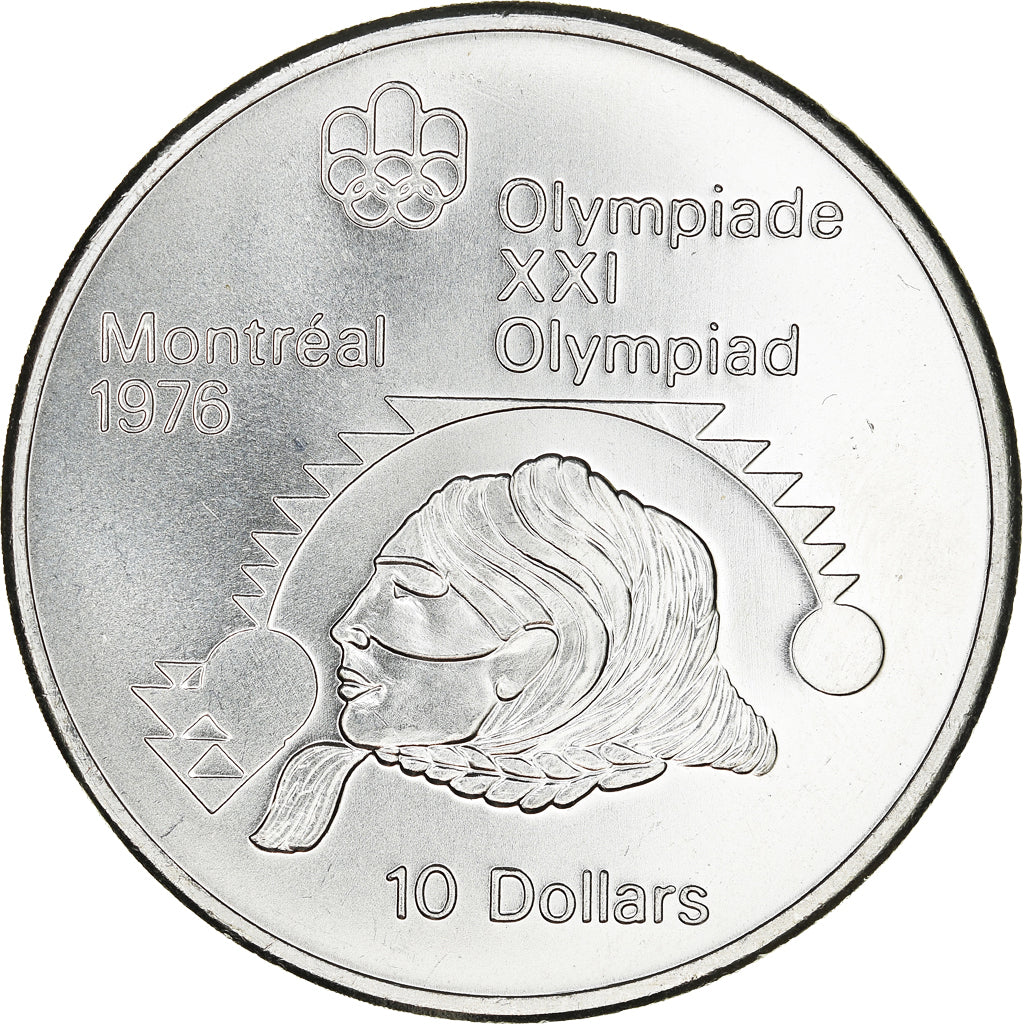 Monnaie, Canada, Elizabeth II, 10 Dollars, 1975, Royal Canadian Mint, Ottawa