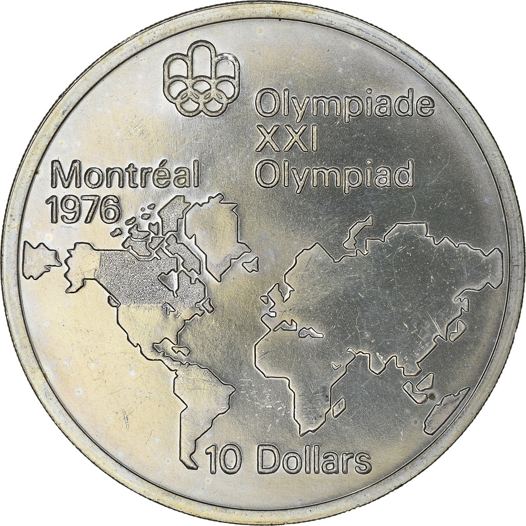 Münze, Kanada, Elizabeth II, 10 Dollars, 1973, Royal Canadian Mint, Ottawa