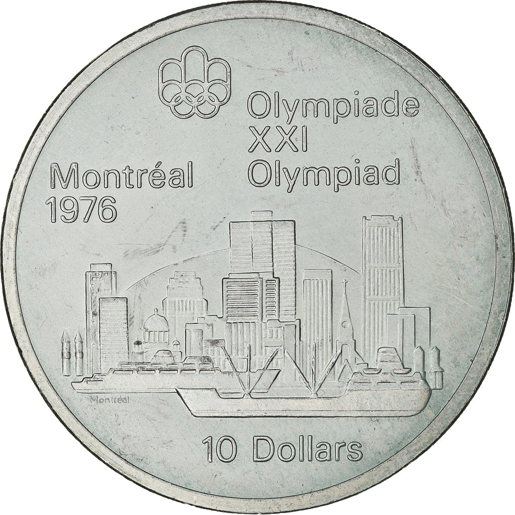 Moneta, Canada, Elizabeth II, 10 Dollars, 1973, Royal Canadian Mint, Ottawa