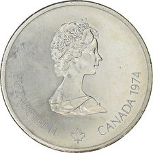 Coin, Canada, Elizabeth II, Lacrosse, 10 Dollars, 1974, Ottawa, MS(65-70)