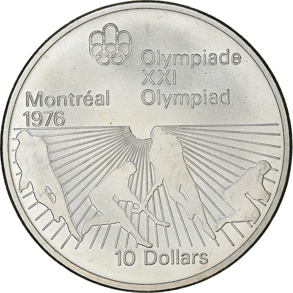 Monnaie, Canada, Elizabeth II, 10 Dollars, 1976, Royal Canadian Mint, Ottawa
