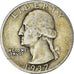 Monnaie, États-Unis, Washington Quarter, Quarter, 1937, U.S. Mint, Denver, TB