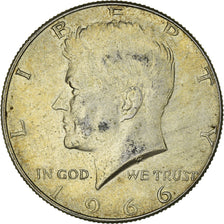 Coin, United States, Kennedy, Half Dollar, 1966, Philadelphia, AU(55-58)