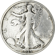 Moneta, Stati Uniti, Walking Liberty Half Dollar, Half Dollar, 1935, U.S. Mint