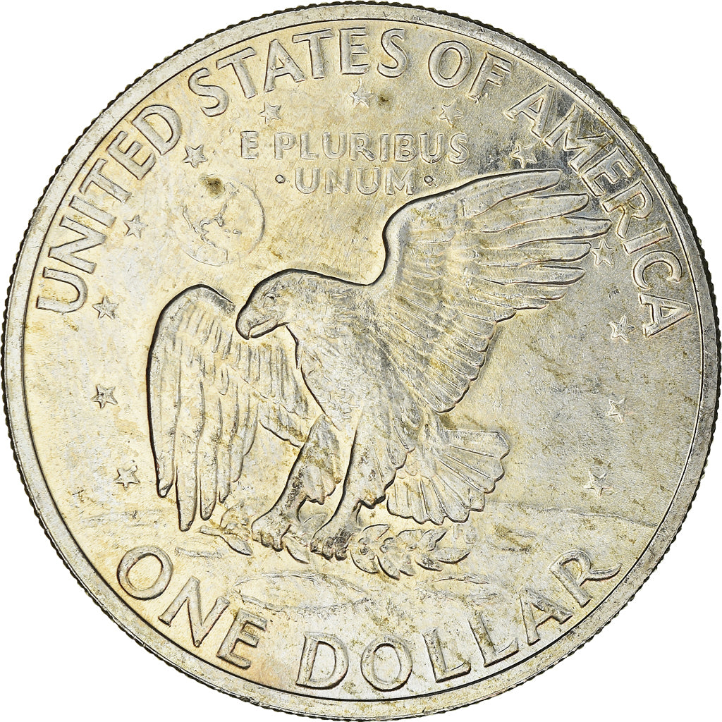 Coin, United States, Eisenhower Dollar, Dollar, 1971, U.S. Mint, San Francisco