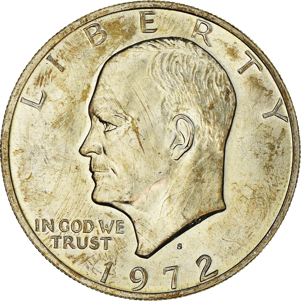Münze, Vereinigte Staaten, Eisenhower Dollar, 1972, San Francisco, UNZ