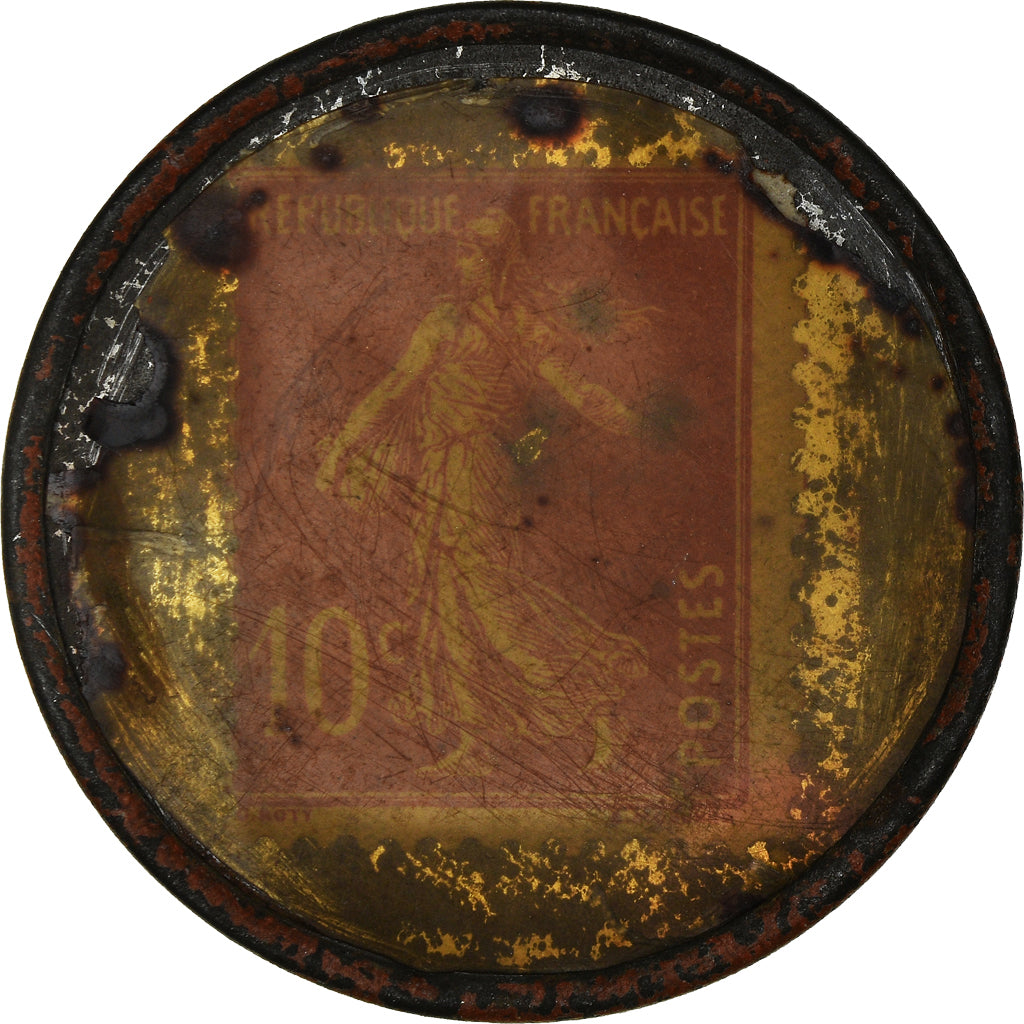 Münze, Frankreich, Peinture Matolin, 10 Centimes, Timbre-Monnaie, VZ, Métal