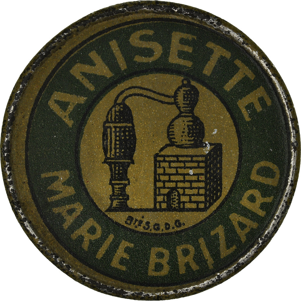 Münze, Frankreich, Anisette, Marie Brizard, 5 Centimes, Timbre-Monnaie, SS