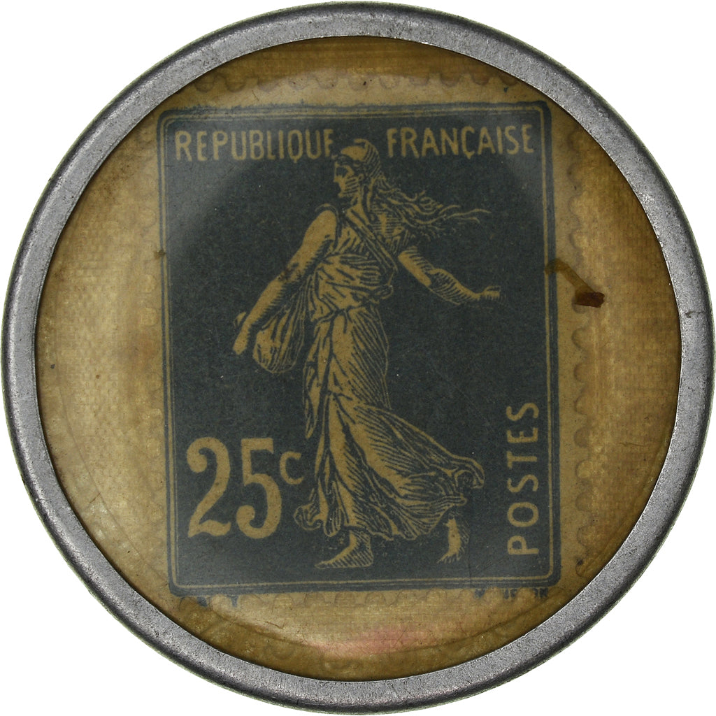 Coin, France, Timbre-Monnaie, Crédit Lyonnais, Paris, 25 Centimes, AU(50-53)