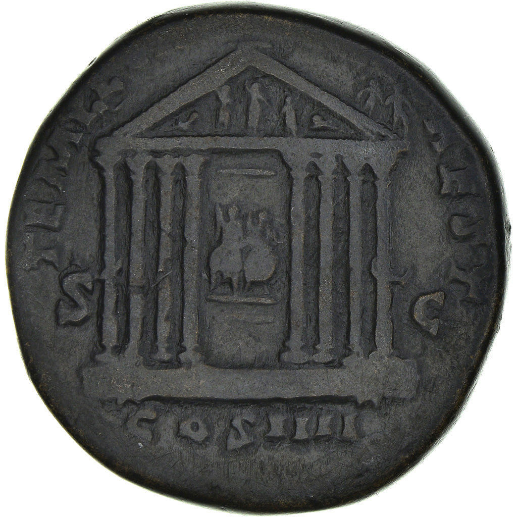 Moeda, Antoninus Pius, Sestertius, Rome, EF(40-45), Bronze, RIC:990