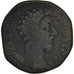 Münze, Marcus Aurelius, Sesterz, Rome, S+, Bronze, RIC:660a