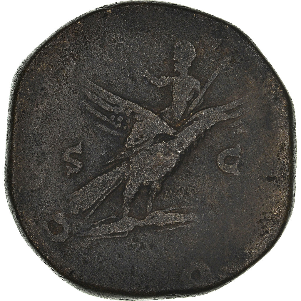 Münze, Marcus Aurelius, Sesterz, Rome, S+, Bronze, RIC:660a