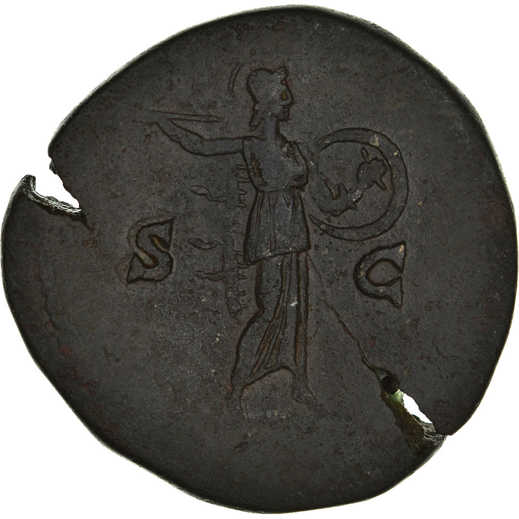 Moeda, Marcus Aurelius, Sestertius, Rome, VF(30-35), Bronze, RIC:1243a